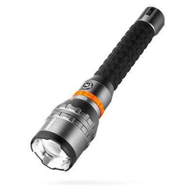 NEB-FLT-1070-G NEBO LED Torch Black, Grey - Rechargeable 12000 lm, 11.55 in