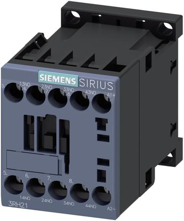 3RH2140-1JB40 Siemens SIRIUS Contactor Relay, 24 V dc Coil, 10 A 24 V, 4 NO, 690V