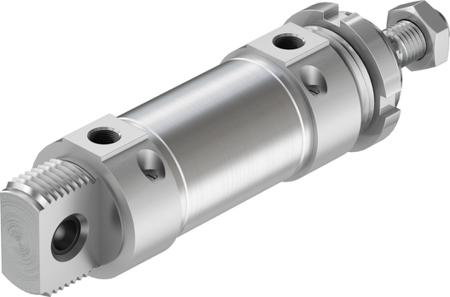 DSNU-50-40-PPV-A Festo Pneumatic Roundline Cylinder 50mm Bore, 40mm Stroke,  Series, Double Acting