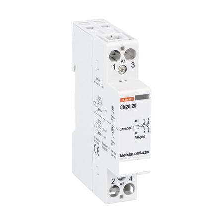 CN2020024 MODULAR CONT. 1M 20A AC1 2P 24V