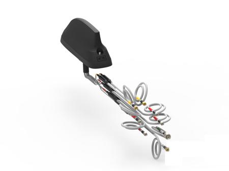 L000423-04 TE Connectivity  Shark Fin Multi-Band Antenna with SMA, SMA RP Connector, 4G, 4G (LTE), 5G (LTE), Bluetooth