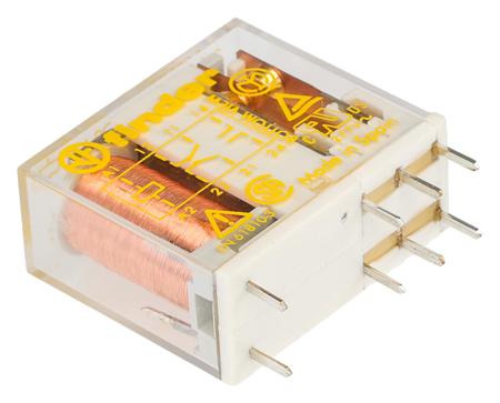 50-12-9-048-5000 Finder DPDT Non-Latching Relay PCB Mount, 48V dc Coil, 15 A