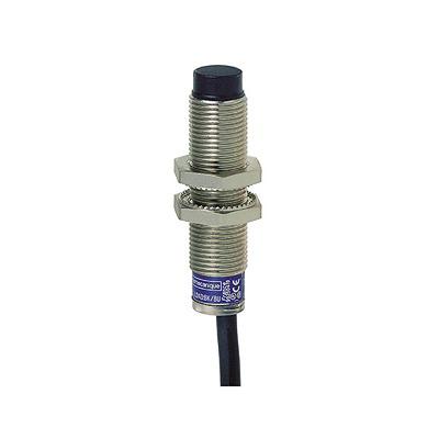 XS2M12AB120 Telemecanique Sensors Inductive Barrel Proximity Sensor, M12, 4 mm Detection, 2-Wire 4-20 mA NC, 12 → 24 V dc