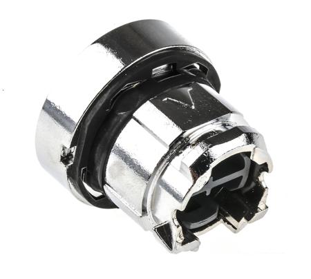 ZB4BA2 Schneider Electric Harmony XB4 Series, Black Push Button Head, Spring Return, 22mm Cutout