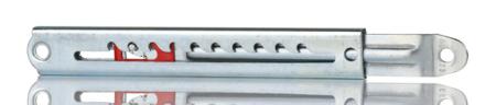 00-5520-10R Camloc Gas Springs Clear Passivate Steel Lid Stay, 374mm