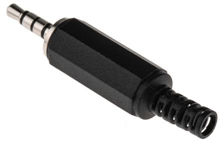805-1652 RS Pro 3.5 mm Jack Plug, 4