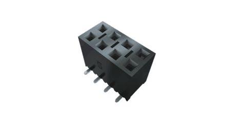 SSM-104-L-DV-K-FR Samtec SSM Series Vertical Surface Mount PCB Socket, 8-Contact, 2-Row, 2.54mm Pitch, SMT Termination
