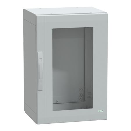 NSYPLA754TG Schneider Electric Thalassa Series Fibreglass Reinforced Polyester Single-Door-Door Floor Standing Enclosure,
