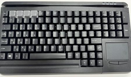 KYB500-S109P-HO Ceratech  Wired PS/2 Keyboard, Qwerty EU, Black