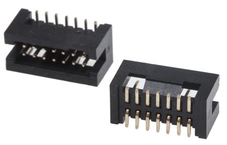 121-6539 RS Pro, 1.27mm Pitch, 14 Way, 2 Row, Straight PCB Header, Surface Mount