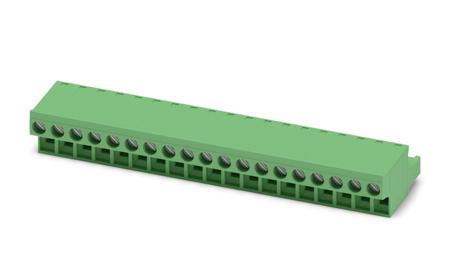 1777455 Phoenix Contact, 5.08mm Pitch, FRONT-MSTB 2.5/19-ST-5.08, 19 Way, , Pluggable Terminal Block, Plug, Cable Mount, Screw