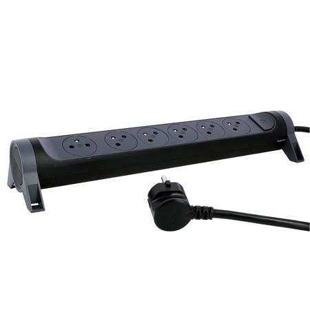 049463 Legrand 3m 6 Socket Type E - French Extension Lead