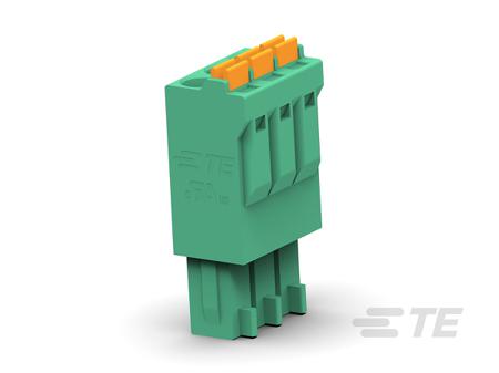 1-2350398-4 TE Connectivity Pluggable Terminal Block, 14-Contact, 3.5 mm Pitch, 1-Row