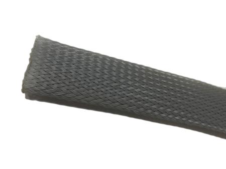 179-7014 RS PRO Expandable Braided PET Grey Cable Sleeve, 10mm Diameter, 15m Length