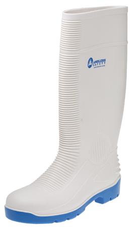 899-7707 Amblers White Steel Toe Capped Unisex Safety Boots, UK 7, EU 41