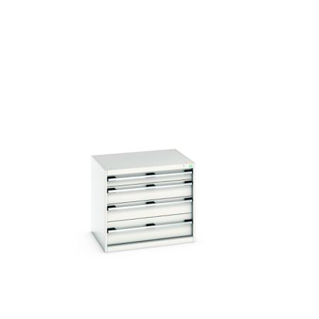 40020015-16V Bott 4 Cabinet, Steel, 700mm x 650mm x 800mm, Light Grey