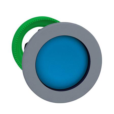 ZB5FA6C0 Schneider Electric Harmony Series Blue Push-In Push Button Head, 30.5mm Cutout, IP66, IP67