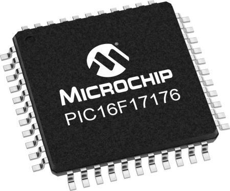 PIC16F17176-I-PT Microchip PIC16F, PIC16 Microcontroller, 28 KB Flash, 44-Pin TQFP