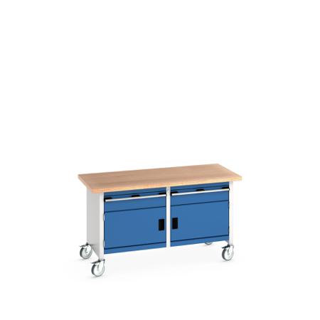 41002103-11V Bott 41002103.11V Portable Sheet Steel Workbench, 840mm x 750mm x 1500mm