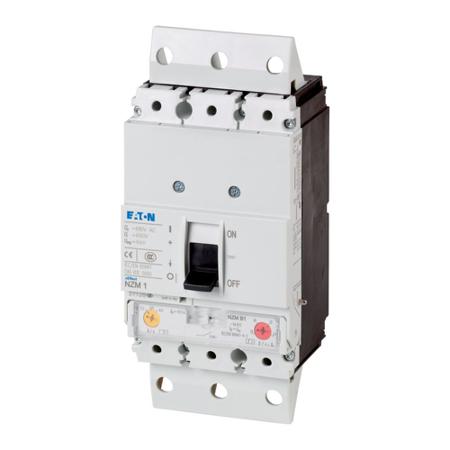 112733-NZMB1-A20-SVE Eaton, Eaton Moeller series NZM MCCB Molded Case Circuit Breaker 3P 20A, Breaking Capacity 18.5 kA, Plug In
