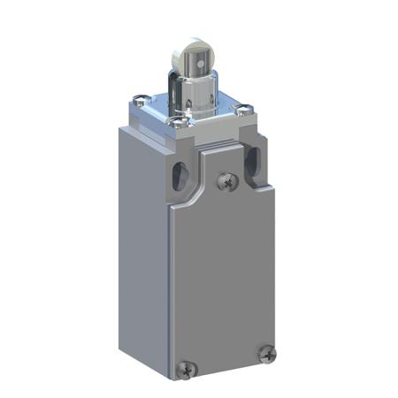 136-223 RS PRO Roller Plunger Limit Switch, 2NC/1NO, IP66, Zamak Zinc Alloy Housing, 400V ac Max, 10A Max