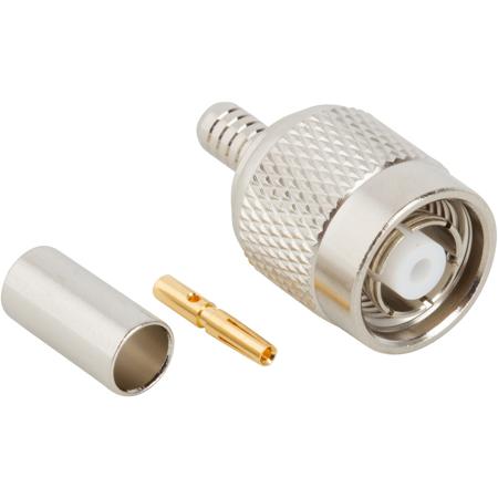 122108RP Amphenol RF  Series, Plug Cable Mount TNC Connector, 50Ω, Crimp Termination, Straight Body