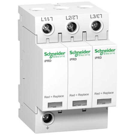 A9L20321 Schneider Electric Single Phase Surge Arrester, 20kA, 460V (Volts), Clip-On Mount