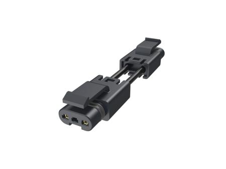 FLHT2P008A0 Amphenol Communications Solutions  Series Straight PCB Socket, 2-Contact, 1-Row, 2.5mm Pitch, Poke-In