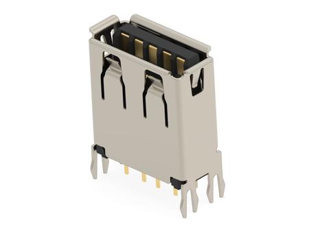 2439034-1 TE Connectivity Straight, Board Mount, Receptacle Type USB 3.2 A USB 3.2 USB Connector