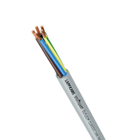 10011 Lapp OLFLEX CLASSIC 100 Control Cable, 21 Cores, 0.5 mm² CSA 20, Unscreened, Silver Grey Polyvinyl Chloride Sheath