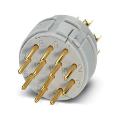 1241213 Phoenix Contact Heavy Duty Power Connector Insert, 8A, PIN, RC Series, 16 Contacts