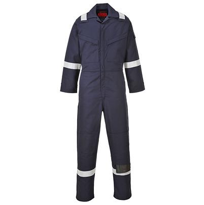 AF53NAR46 Portwest Navy Reusable Hi Vis Overalls, 46