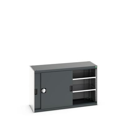 40014059-19V Bott 2 Door Sheet Steel Floor Standing Cupboard, 1300 X 525 X 800mm