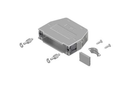 16-003220E Amphenol Industrial 16-0032 Cable Mount D-sub Connector, with Snap locks