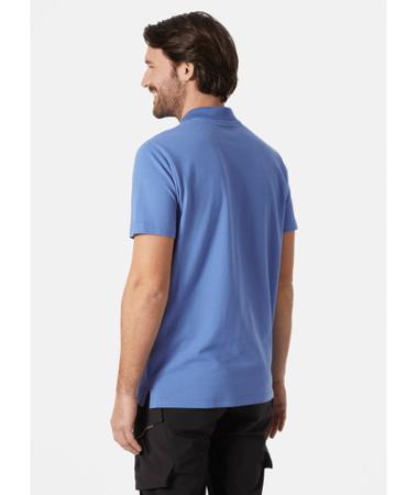 79167_558-4XL Helly Hansen Classic Blue 100% Cotton Polo Shirt, UK- 4XL, EUR- 4XL