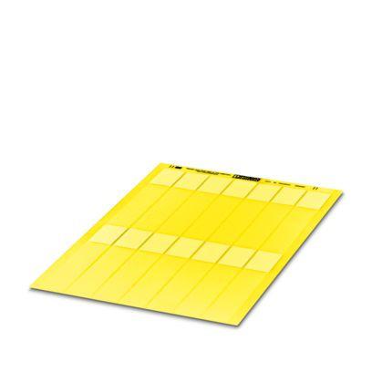 0830698 Phoenix Contact WML Cable Binder Cable Marker, Yellow, Pre-printed "Unlabeled", 12.1 → 36.4mm Cable, for