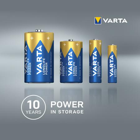 AA4-4-VARTA-RS Varta Alkaline AA Battery 1.5V