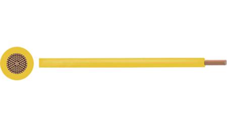 RND-475-00174 RND RND 475 Series Yellow 0.5 mm² Hook Up Wire, 20 AWG, 100m, LSZH Insulation, RND 475-00174