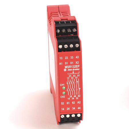 440R-E23098 Allen Bradley Guardmaster 440-R Series Input/Output Module, 1 Inputs, 6 Outputs, 24 V dc, 4NO/2NC