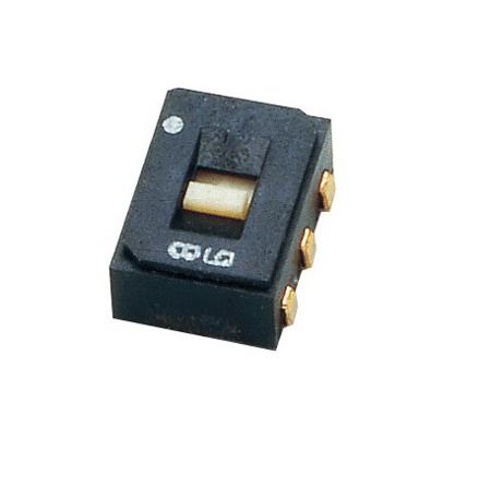 CAS-220TA Nidec Components Surface Mount Slide Switch 2PDT DP 100 mA Slide