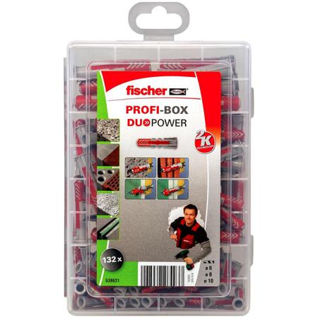 538621 Cavity Fixing Kit, 132 piece Wall Plug kit
