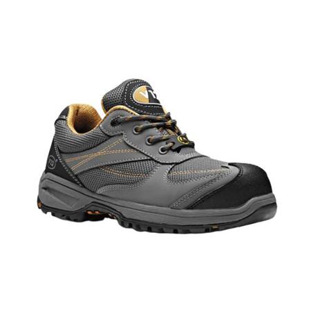 V1935/07 V12 Footwear V1935 Women's Grey Toe Capped Safety Trainers, UK 7, EU 41