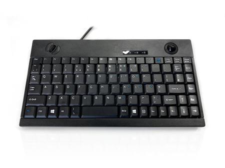 KYBAC5015-USBBLK Ceratech  Wired USB Compact Keyboard, QWERTY (UK), Black
