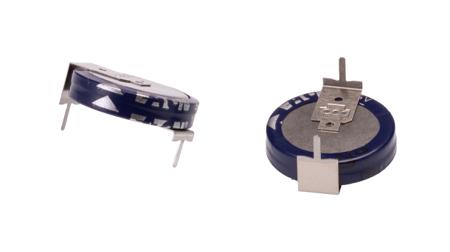 KR-5R5H105-R Eaton 1F Supercapacitor -20 → +80% Tolerance 5.5V dc, Through Hole