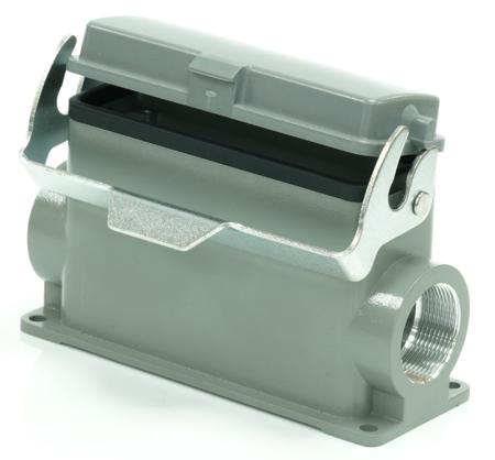 208-4032 RS PRO Side Entry Heavy Duty Power Connector Housing, Surface Mount