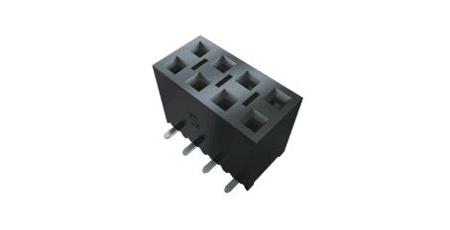 SSM-103-L-DV-P-TR Samtec SSM Series Vertical Surface Mount PCB Socket, 6-Contact, 2-Row, 2.54mm Pitch, SMT Termination