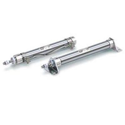 CDJ2B16-125Z-B SMC Pneumatic Piston Rod Cylinder - , 16mm Bore, 125mm Stroke, CJ2 Series, Double Acting