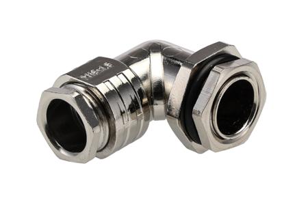 52107810---52103010 Lapp M16 Metallic Nickel Plated Zinc, IP55 Cable Gland With Locknut