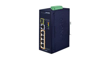 IGS-614HPT Planet , Unmanaged 6 Port Industrial Ethernet Switch With PoE