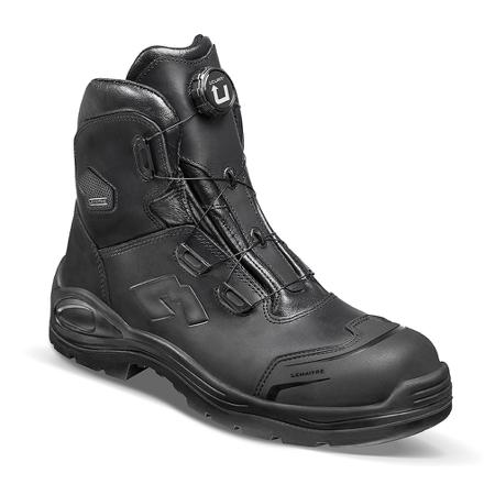 THORS30NR42 LEMAITRE SECURITE THOR S3 Unisex Black Composite Toe Capped Safety Boots, UK 8, EU 42